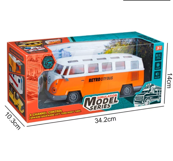 Remote Control Light & Music School Bus