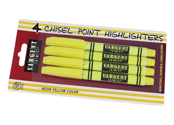 Pack of highlighters